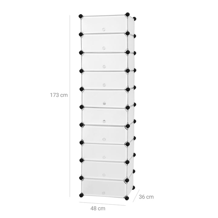 10 Tiers Cube Organiser