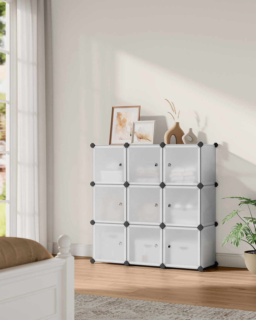 9 Cube Storage Organiser