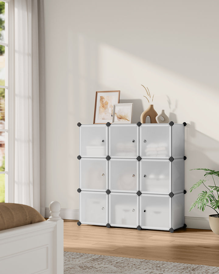 9 Cube Storage Organiser