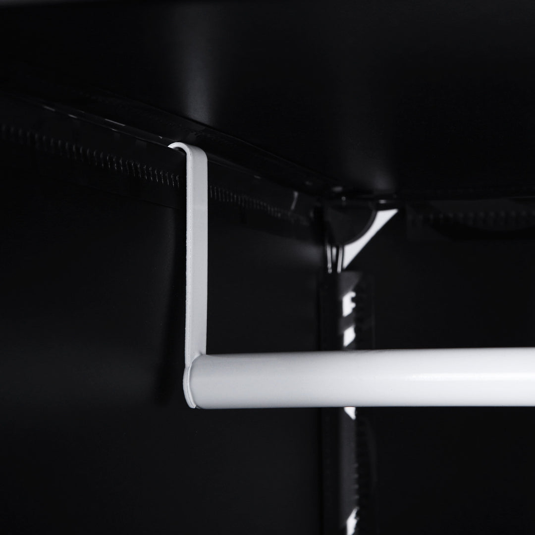 Wardrobe with Clothes Rail