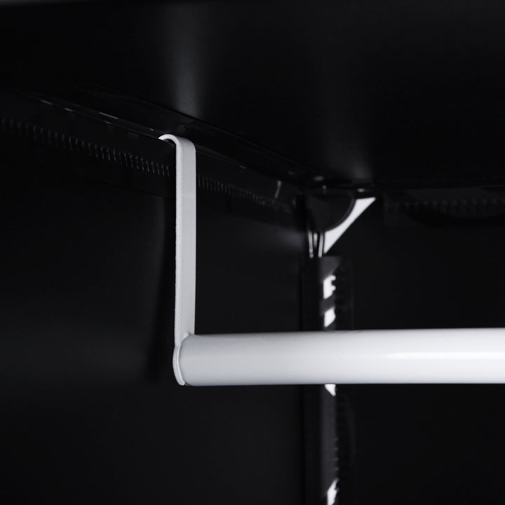 Wardrobe with Clothes Rail