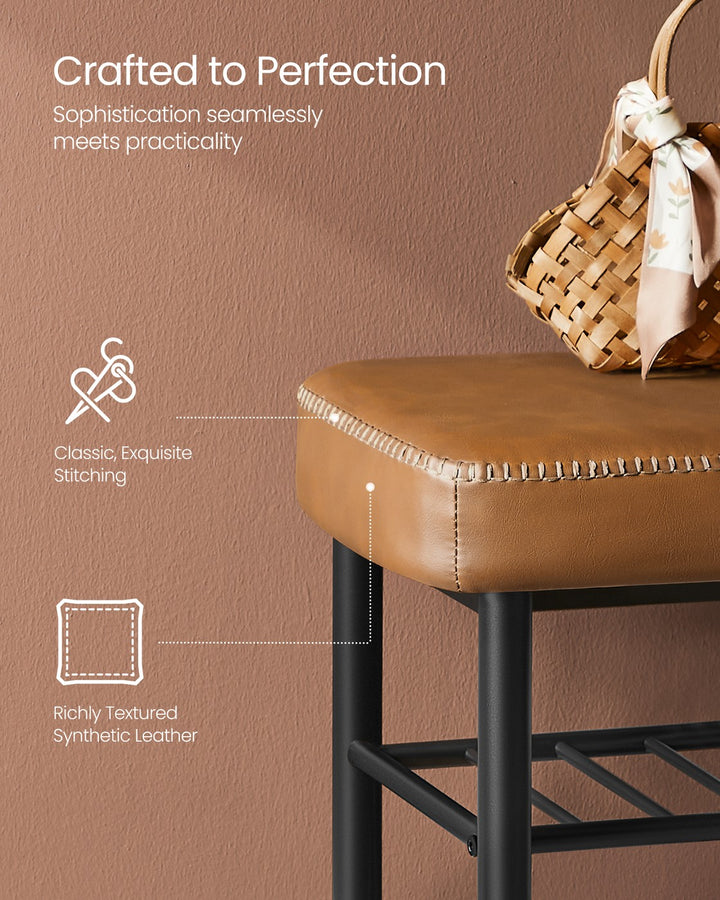 Shoe Bench Synthetic Leather