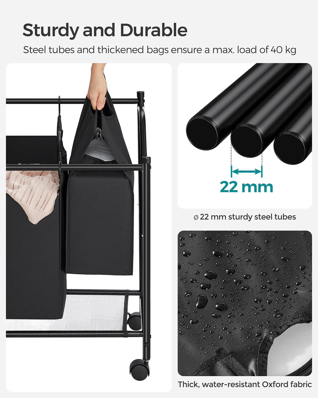 Laundry Sorter Trolley