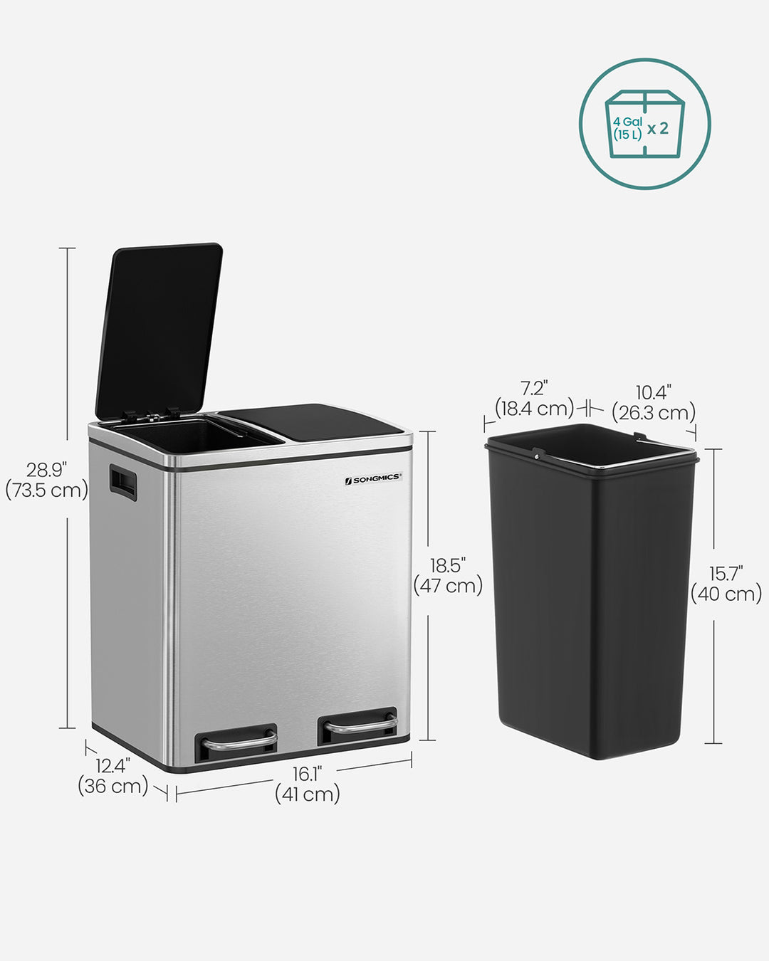 Recycle Bin Trash Can