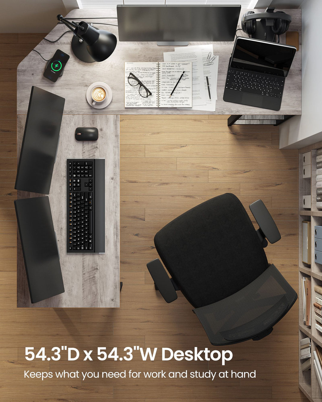 Space Saving Corner Desk