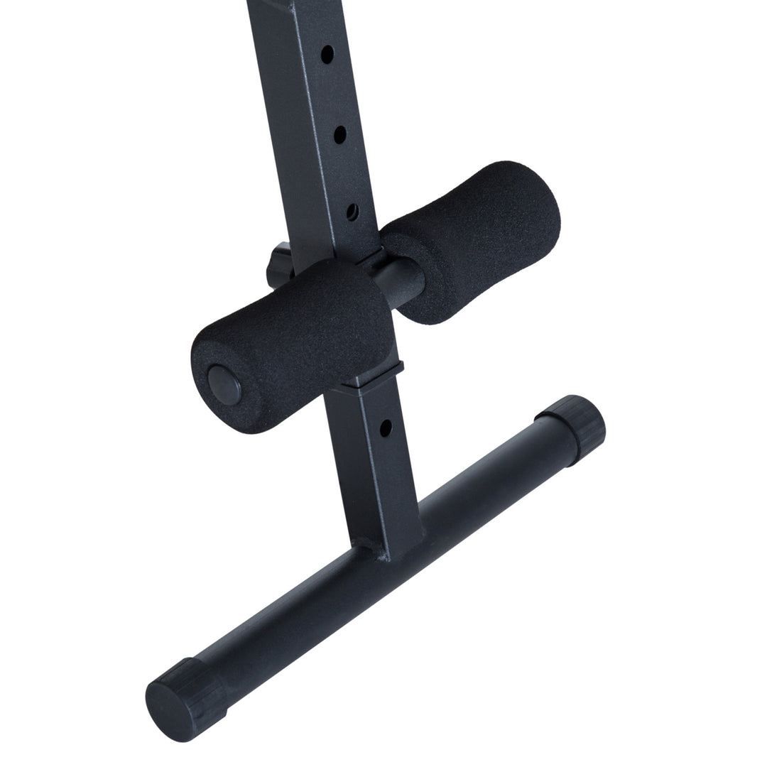 Sit-up Workout Bench, Steel-Black/Blue