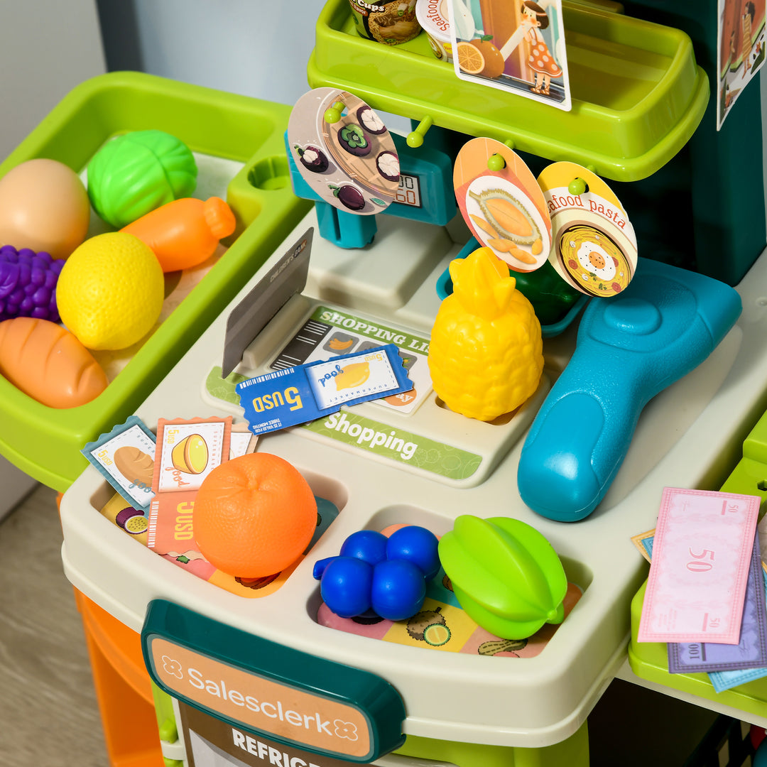 Cash Register for Kids Children Pretend Play Till for Kids Aged 3-6