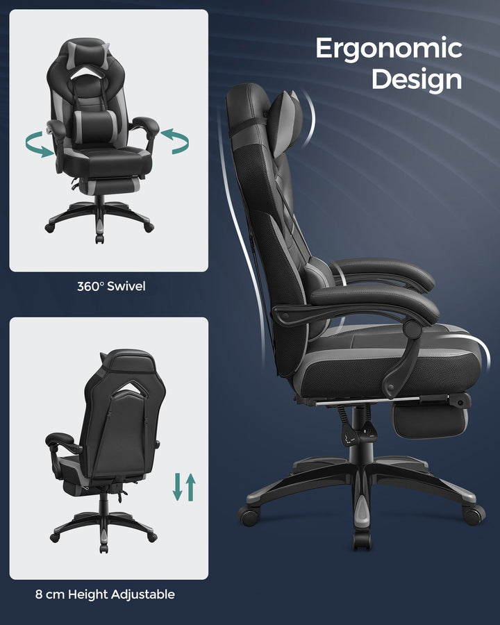 Adjustable Headrest Gaming Chair