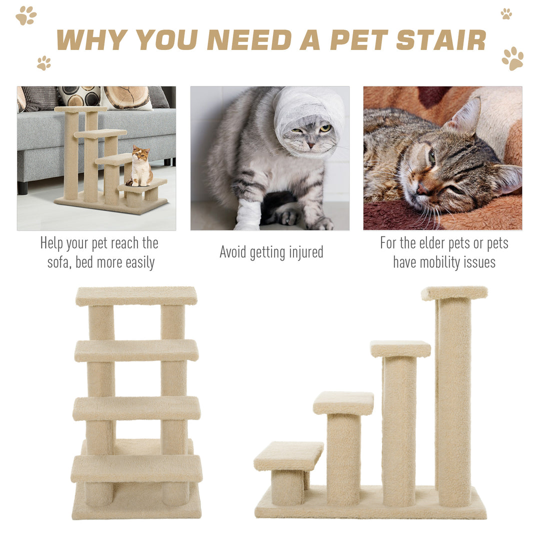 Pet Stairs Ramp Cat Tree Ladder Easy Steps Climbing Frame Staircase