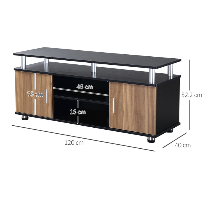 TV Unit with Storage - Black