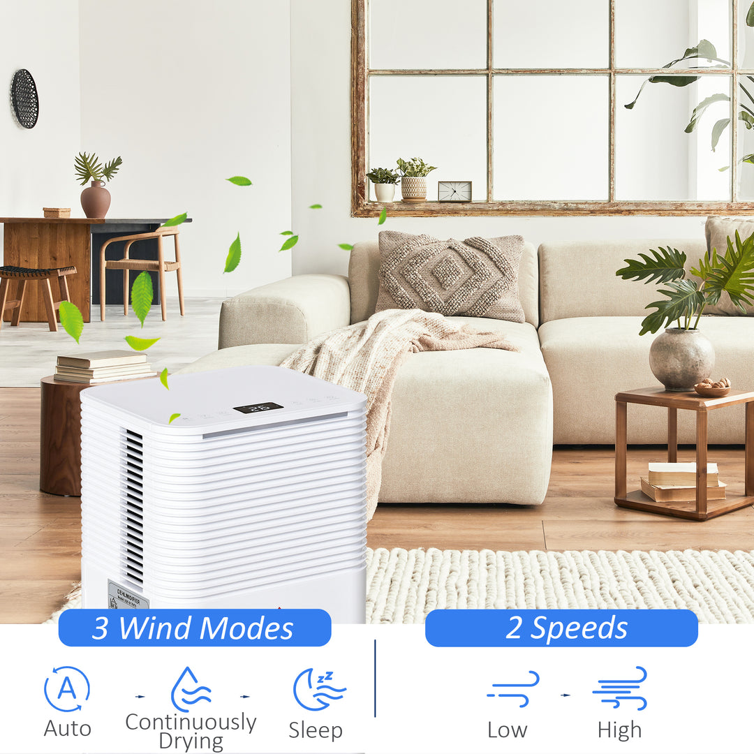 Portable Electric Dehumidifier with 3 Modes