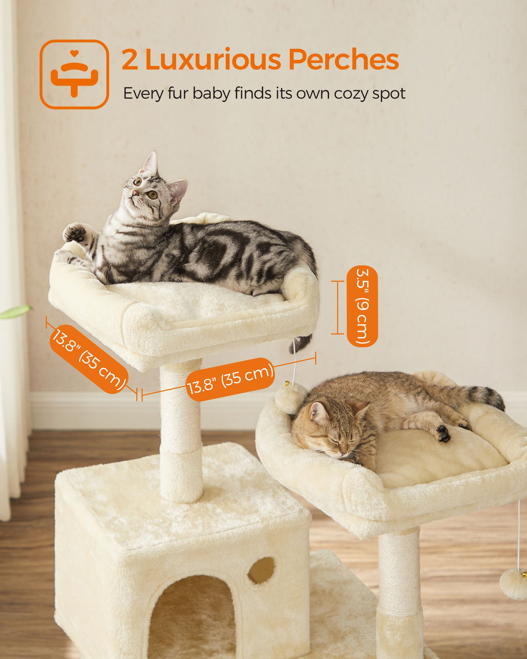 Stable Plush Cat Tree