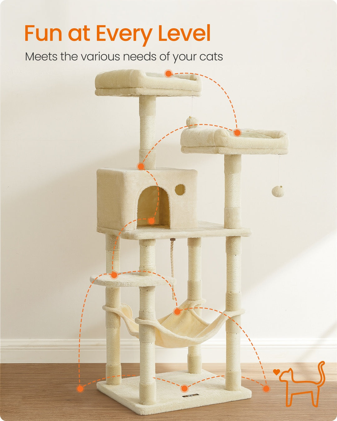 Stable Plush Cat Tree