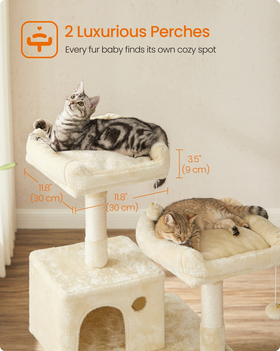 Stable Plush Cat Tree