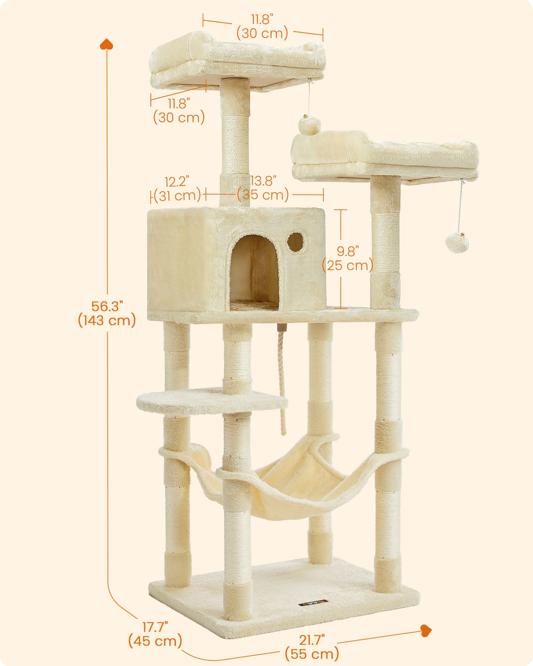 Stable Plush Cat Tree