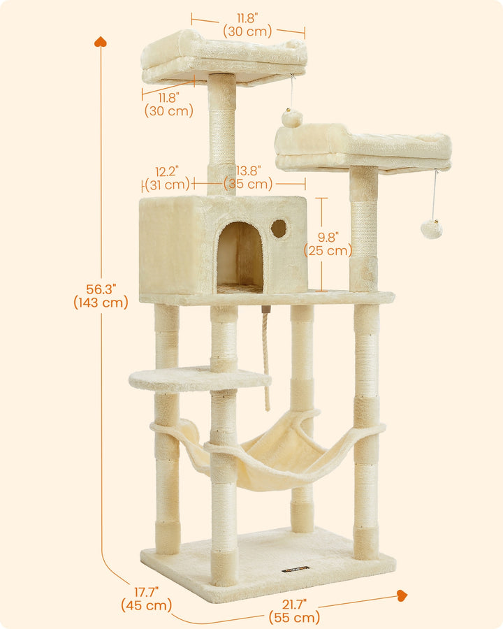 Stable Plush Cat Tree