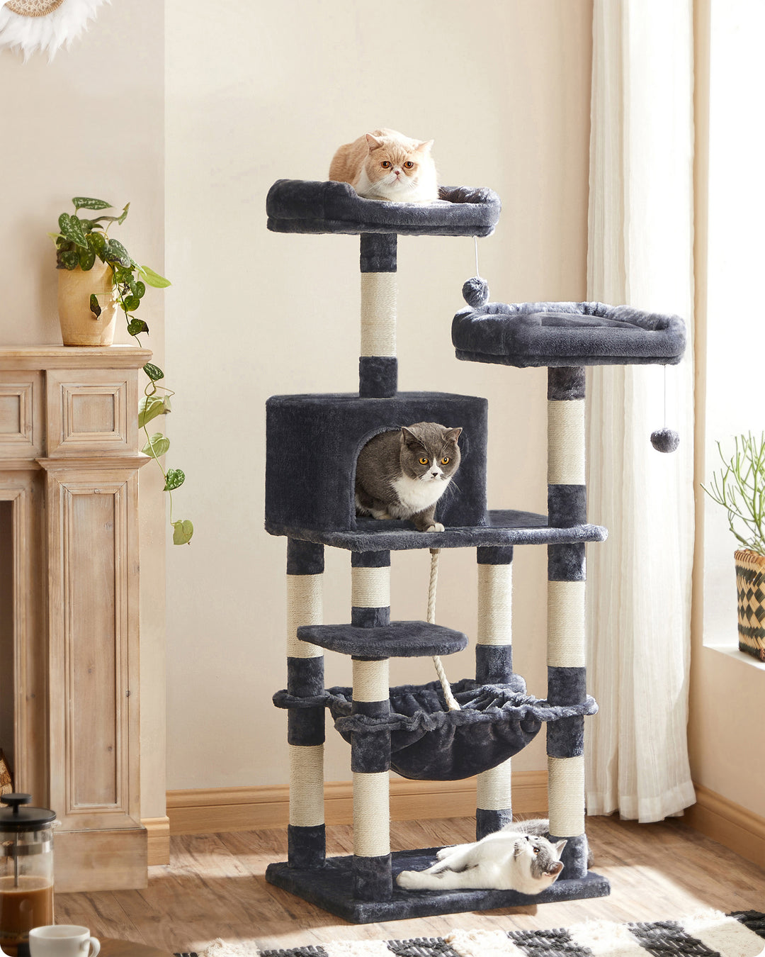 56.3 inches Cat Tree