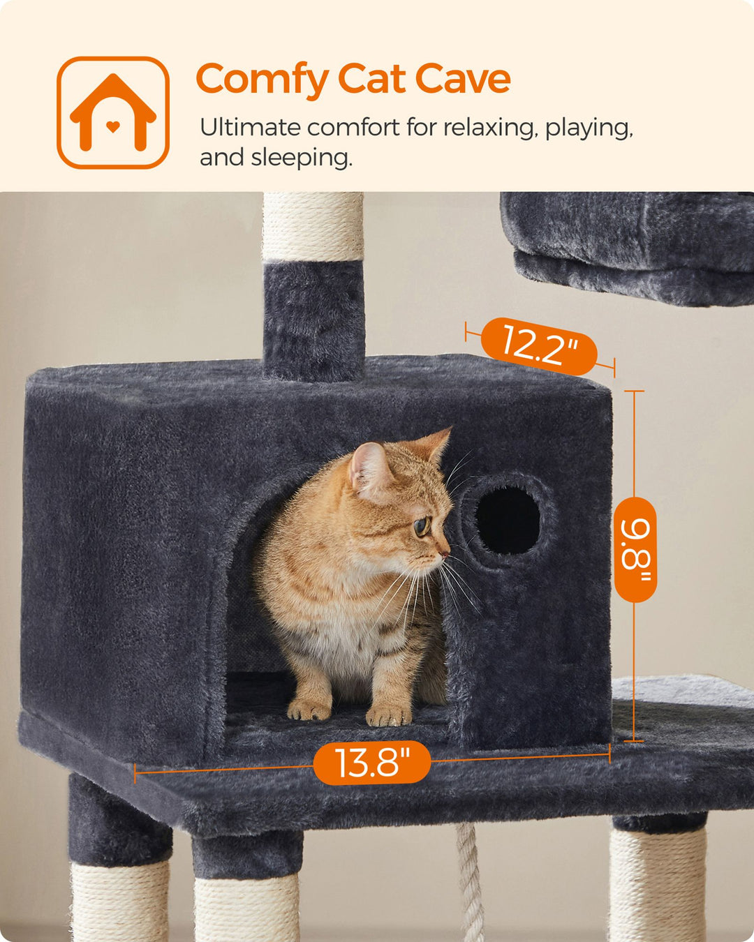 56.3 inches Cat Tree