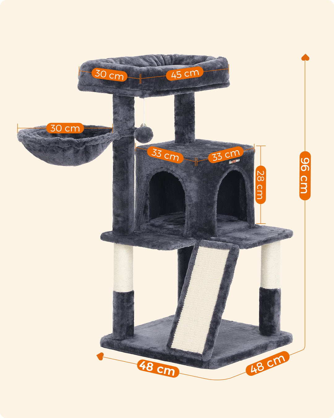 Side Basket Cat Tree