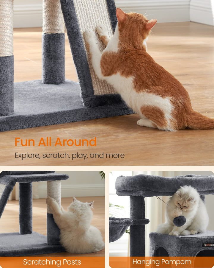 Side Basket Cat Tree
