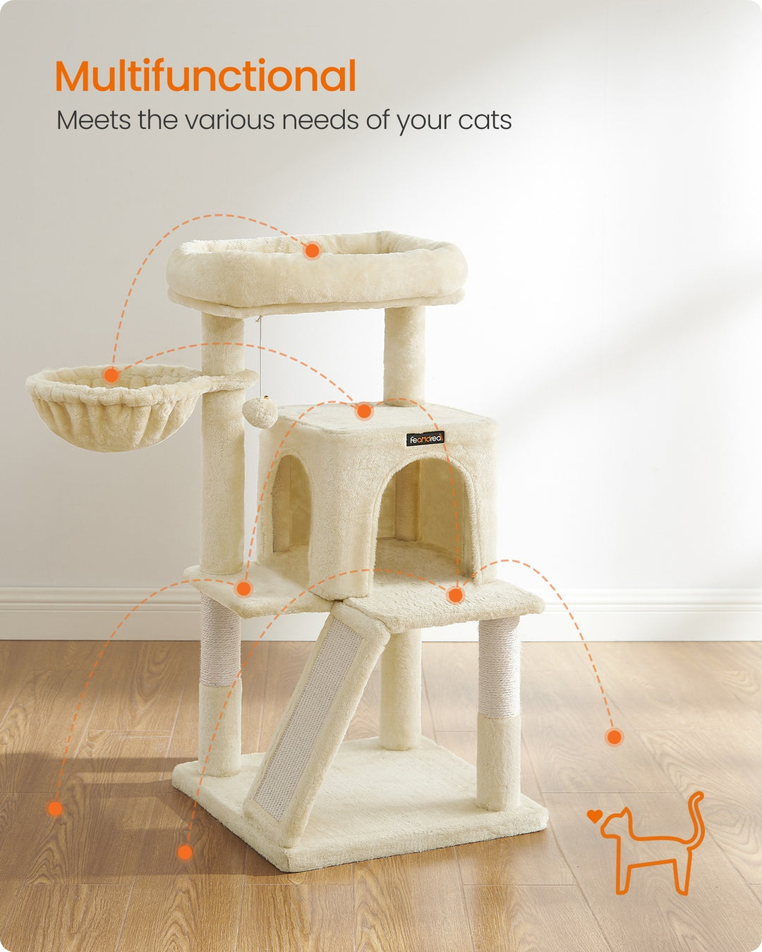 Cat Tree with Slope