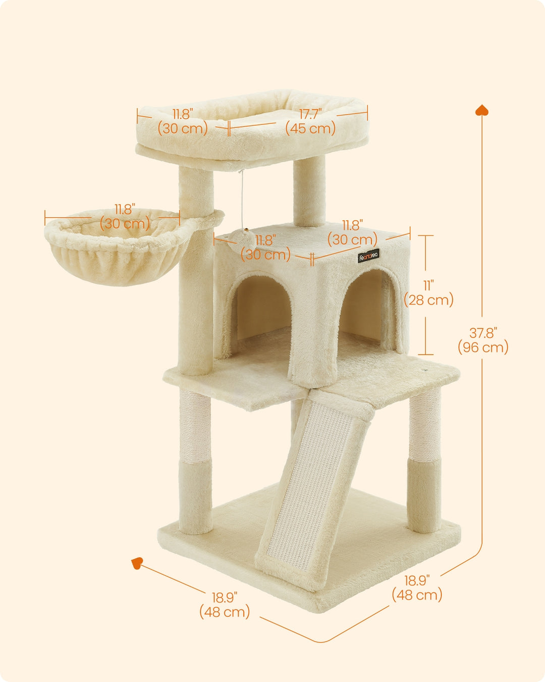 Cat Tree with Slope