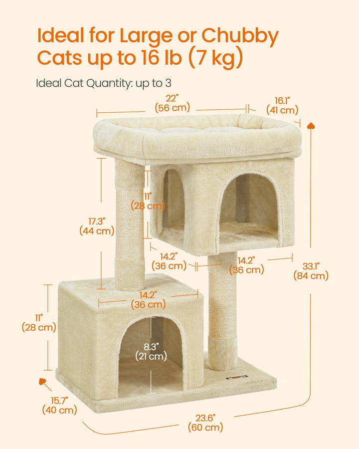 2 Condos Cat Tree