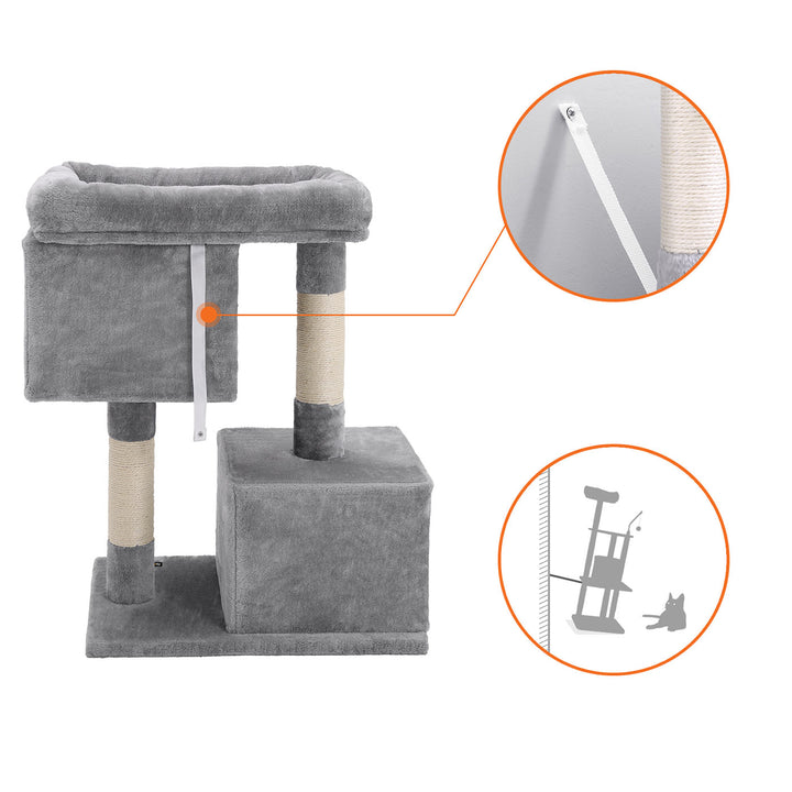 FEANDREA Light Grey Cat Tree