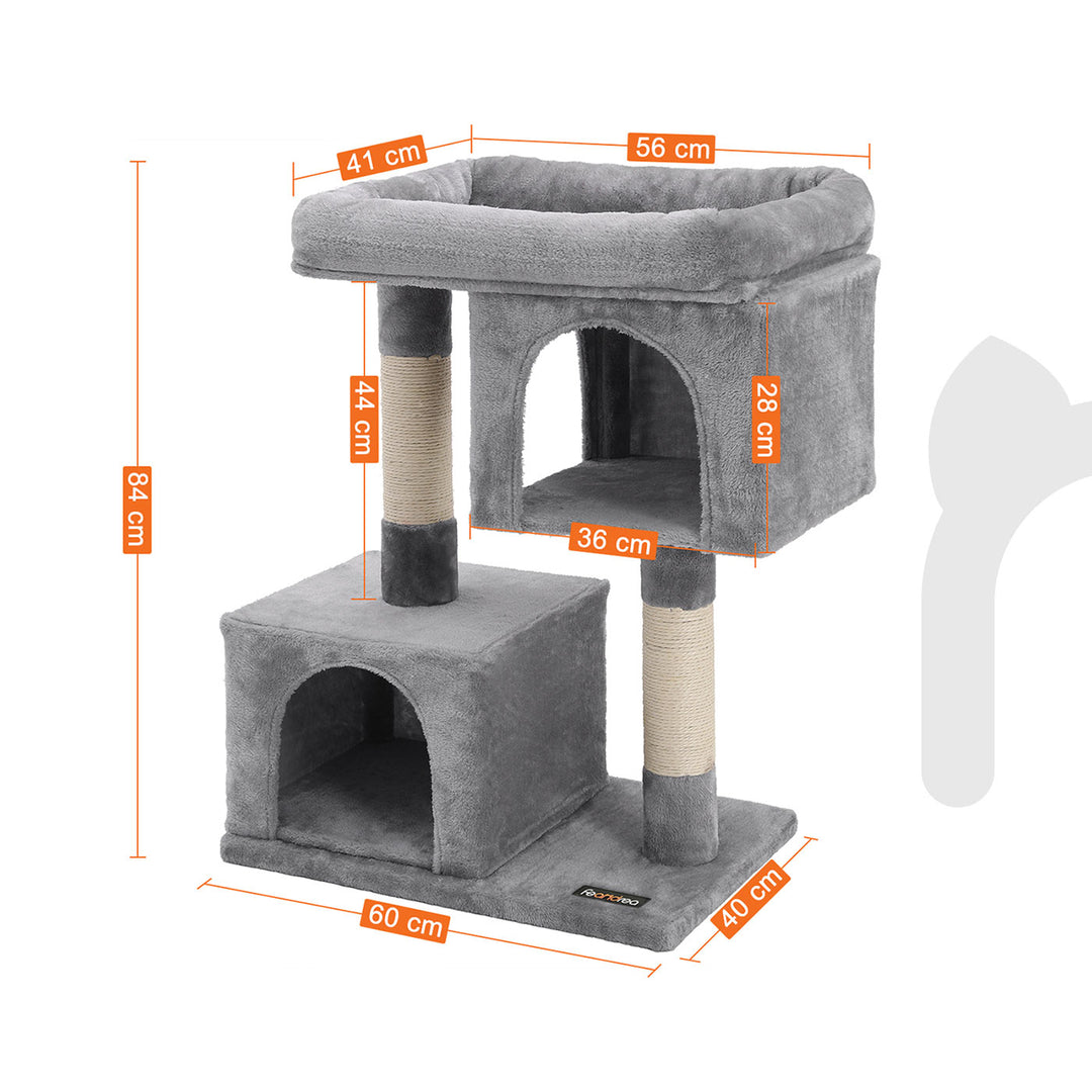 FEANDREA Light Grey Cat Tree