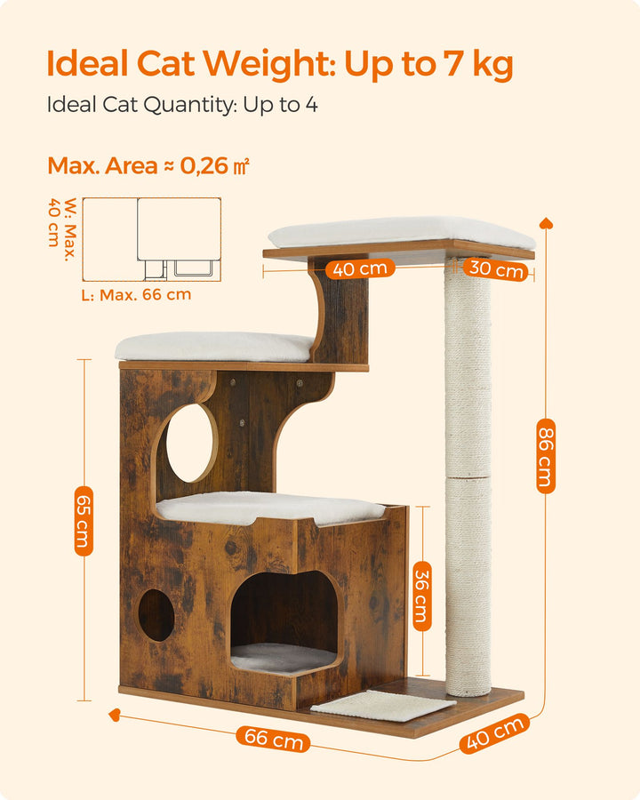 3 Beds Cat Tree