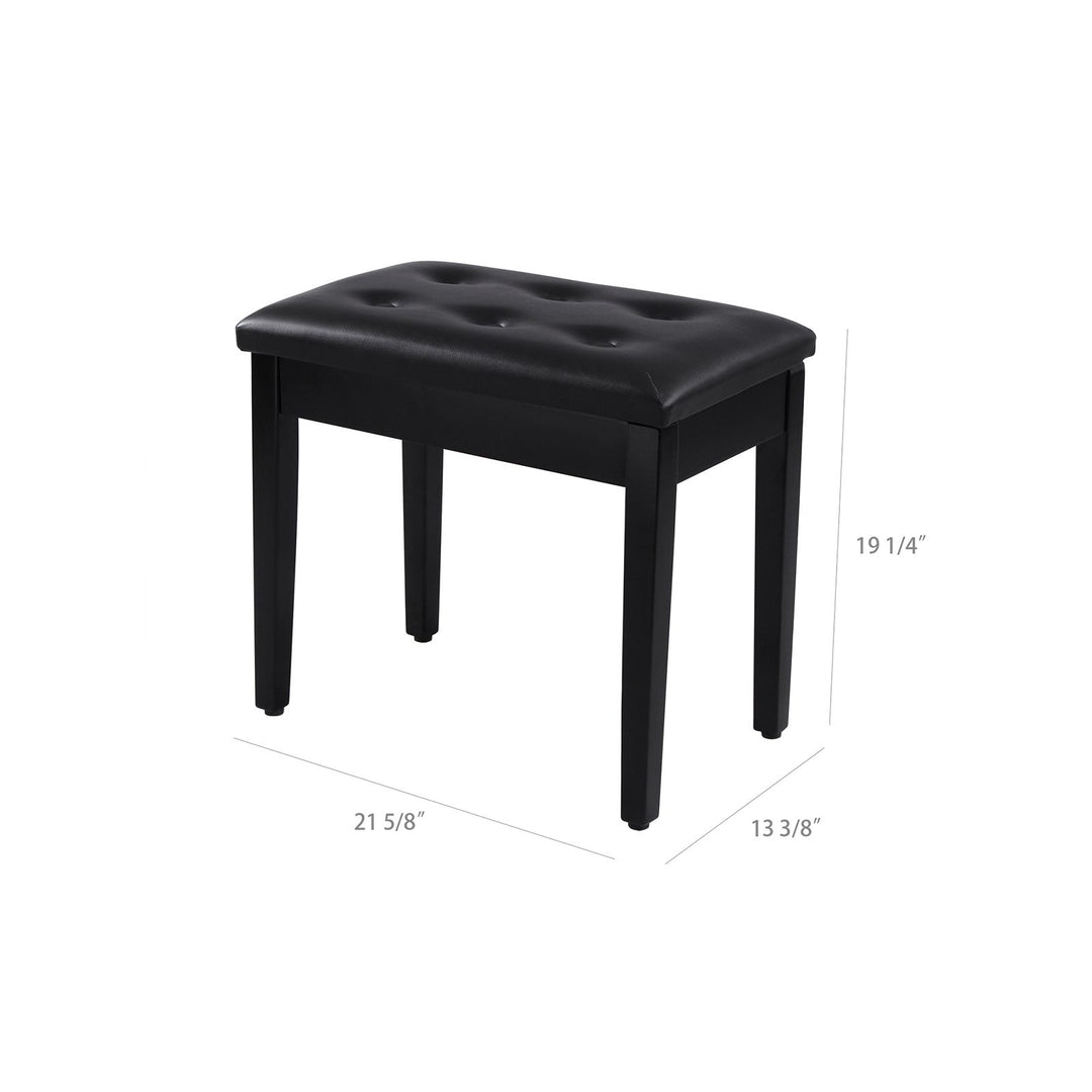 Padded Piano Bench