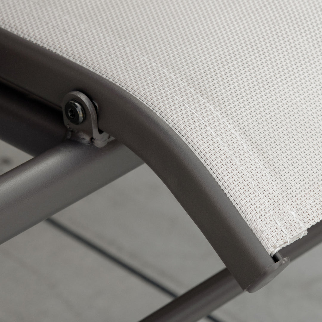 Double Swing Chair Glider Patio Seats With Table
