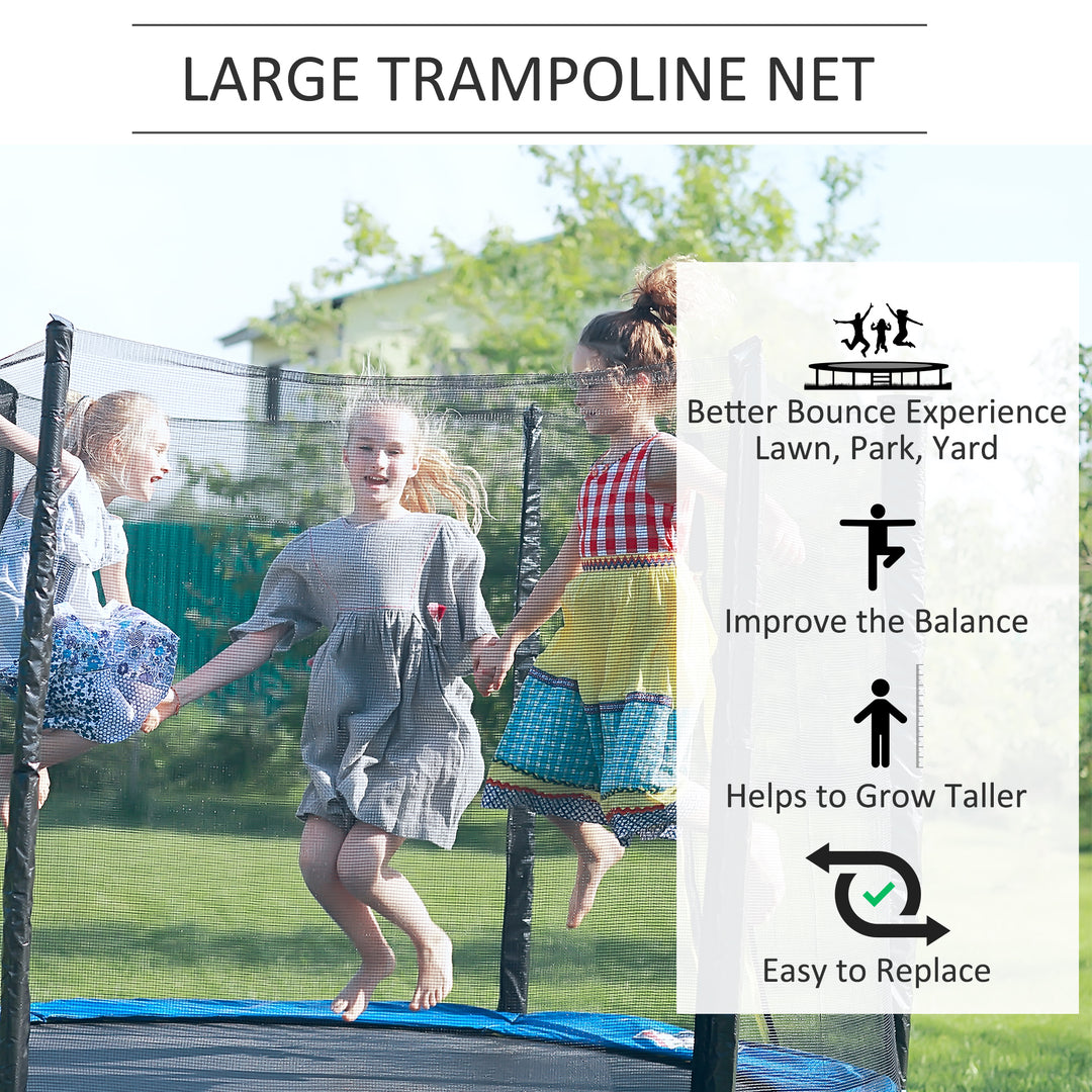 HOMCOM 13ft Trampoline Enclosure Net