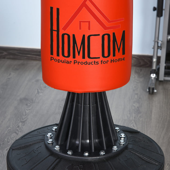 Freestanding Boxing Punch Bag Stand with Rotating Flexible Arm, Speed Ball, Waterable Base by HOMCOM