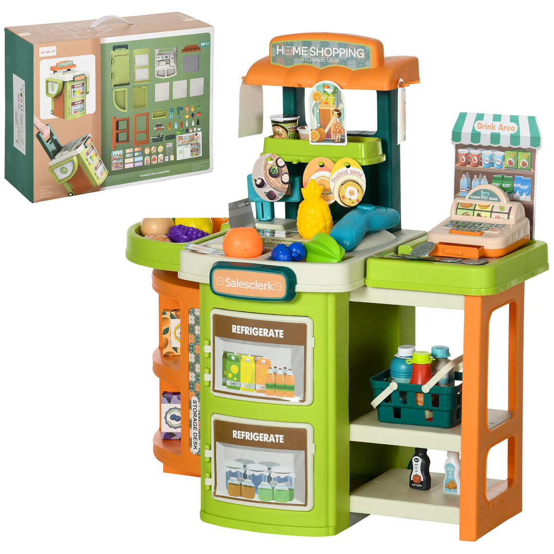 Cash Register for Kids Children Pretend Play Till for Kids Aged 3-6