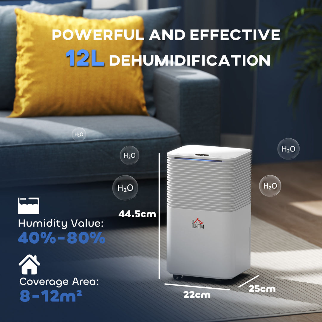 Portable Electric Dehumidifier with 3 Modes