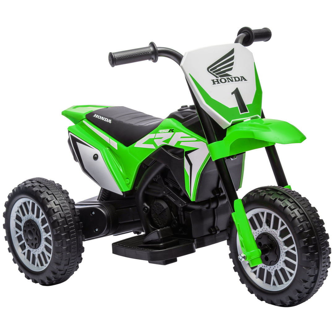 Kids Motorbike, 3 Wheels Kids Electric Bike- Green