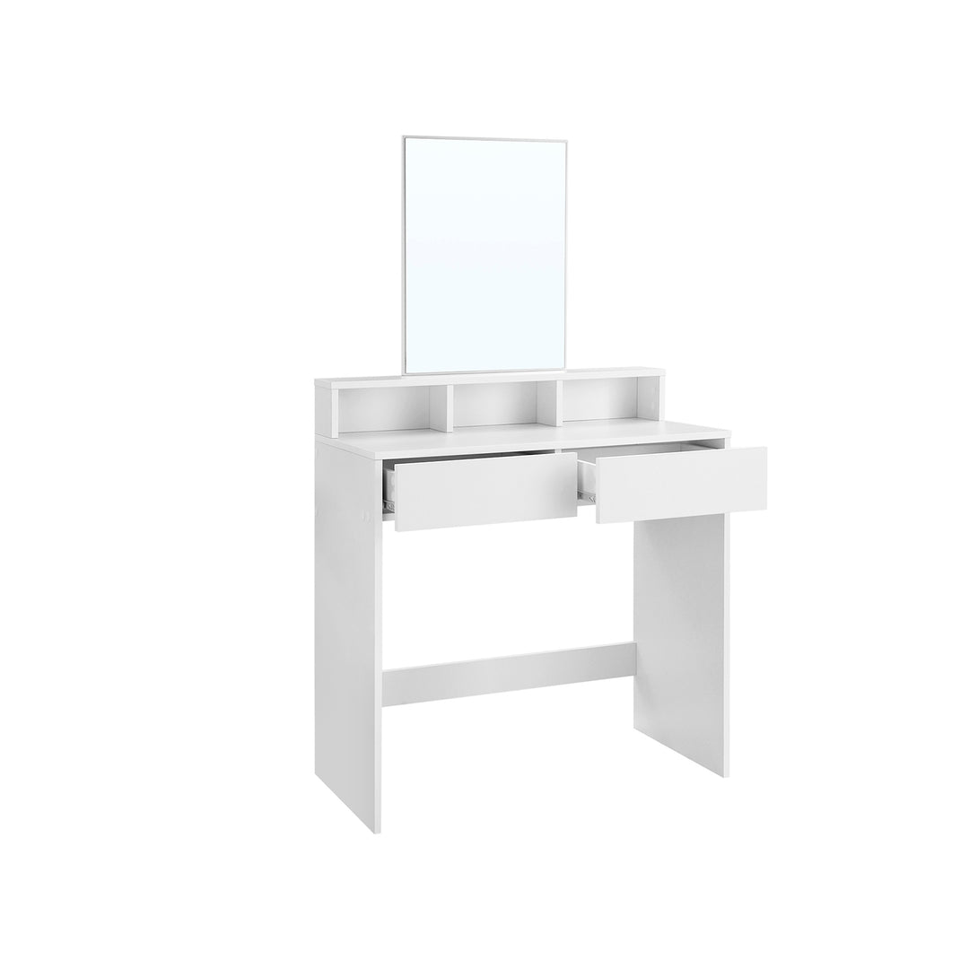 Rectangular Mirror Dressing Table