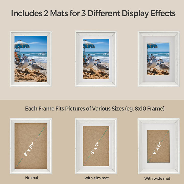 Picture Frames with 16 Mats