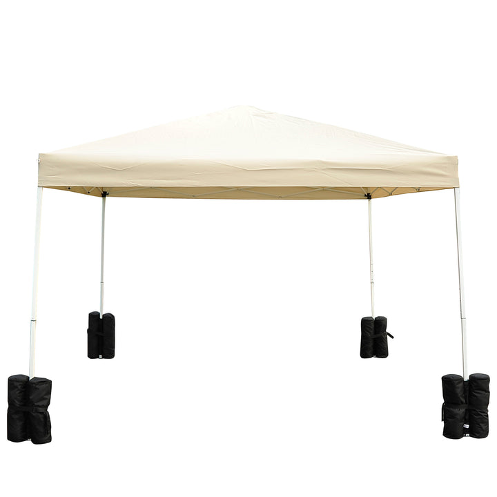 Outsunny 4pcs Gazebo Weight Sand Bag Bags Leg Weights Marquee Tent Canopy Base