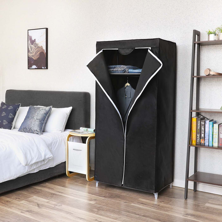 Canvas Hanging Rail Wardrobe