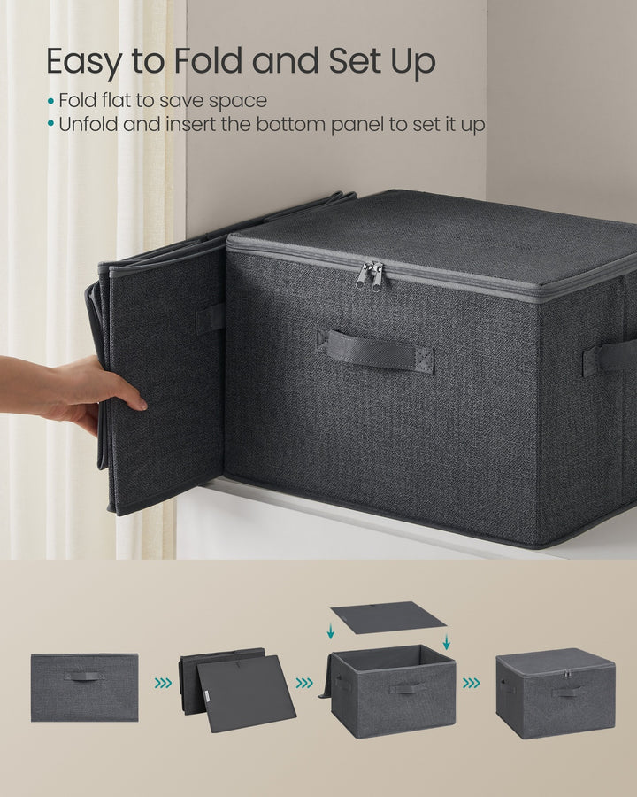 Foldable Storage Basket Bins