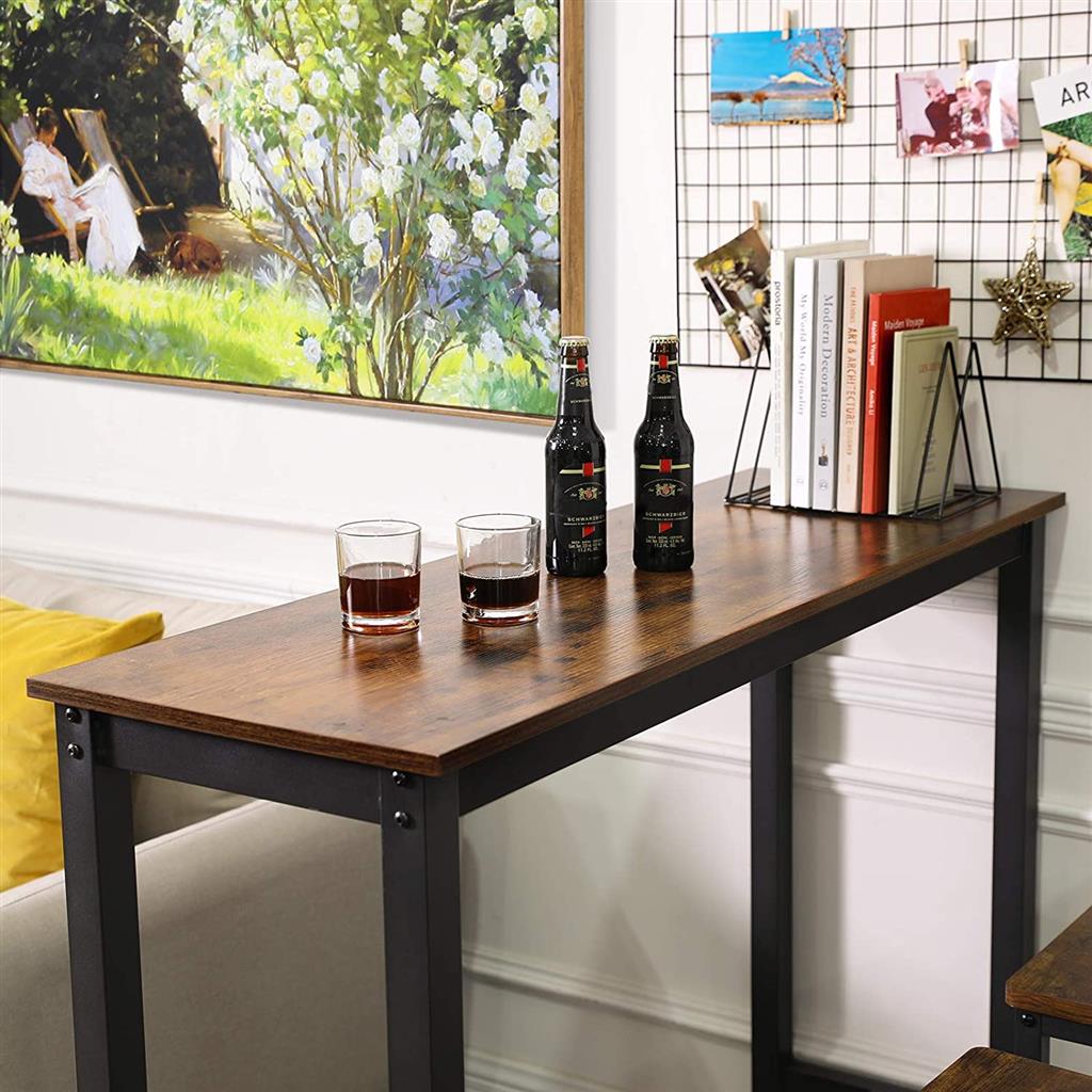 Narrow Rectangular Bar Table