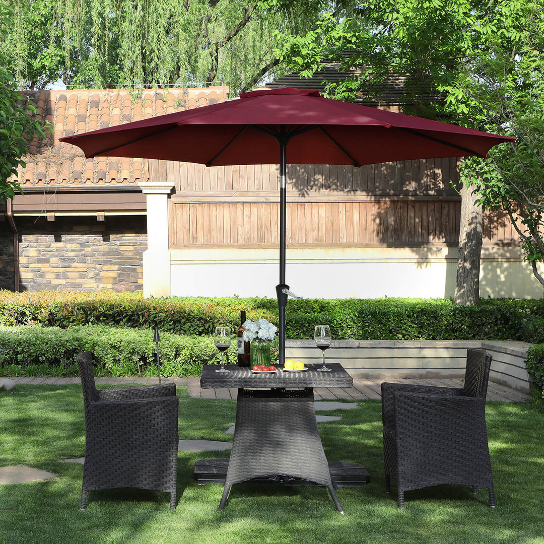 Red Patio Umbrella
