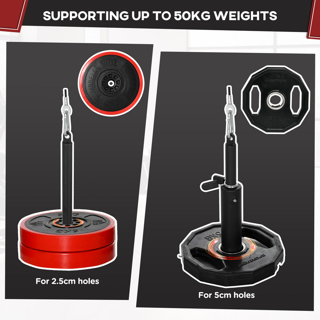 Cable Machine Pulley System, Lat Pull Down System with DIY Loading Weight for Home Gym Biceps Tricep Arm Shoulder Back Training