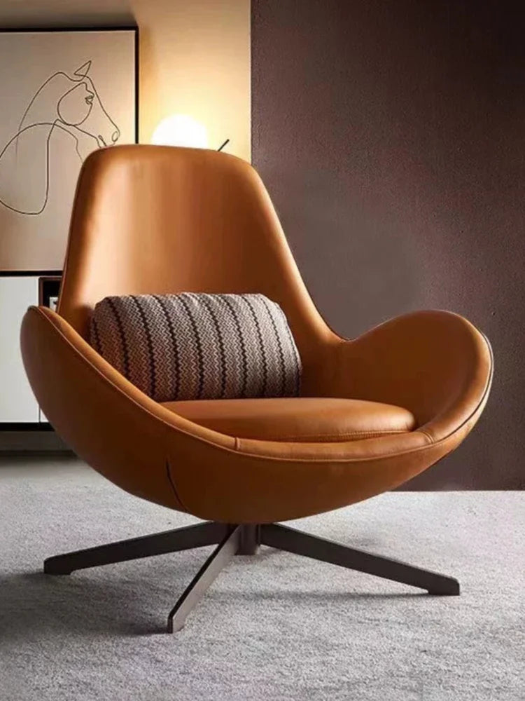 Modern Luxury Nordic Swivel Sofa Chair