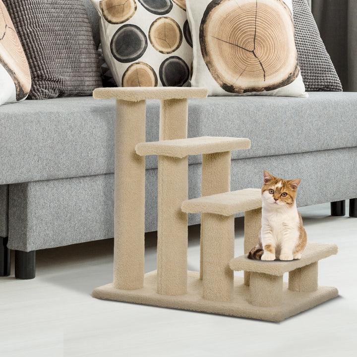 Pet Stairs Ramp Cat Tree Ladder Easy Steps Climbing Frame Staircase