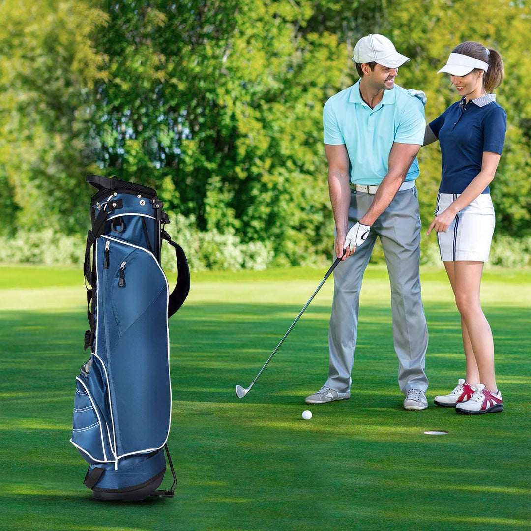 Golf Stand Bag with 4 Way Dividers