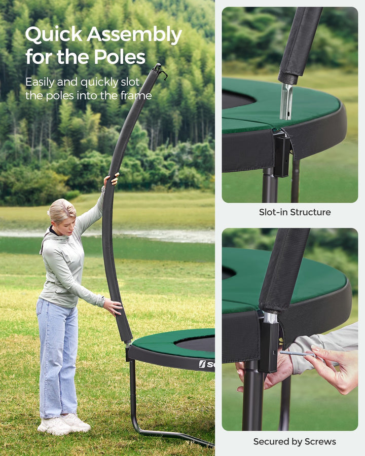 Trampoline with Safety Net Enclosure