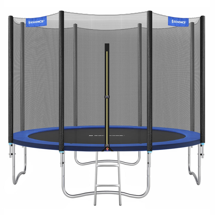 Trampoline w/ Safety Pad and Net Ladder